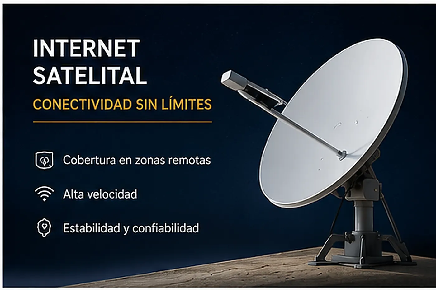 Internet satelital