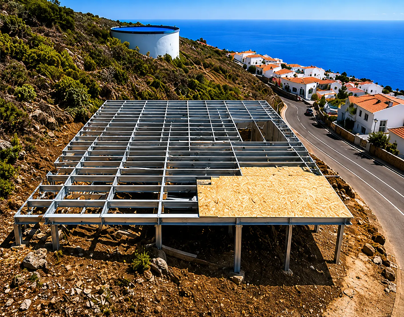 Plataforma Steel Frame